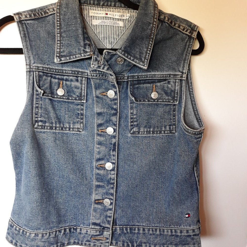 Tommy Hilfiger vintage denim vest